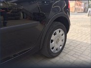 Volkswagen Golf 5 2003–2009 Obrobe blatniških lokov (4 kosi, mat črna) fotografija 3