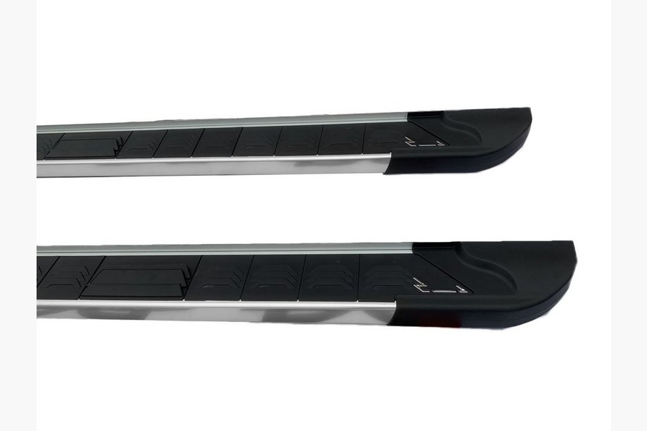 Honda HR-V 1998–2006 Stranske stopnice RedLine Black (2 kosa, aluminij) Image