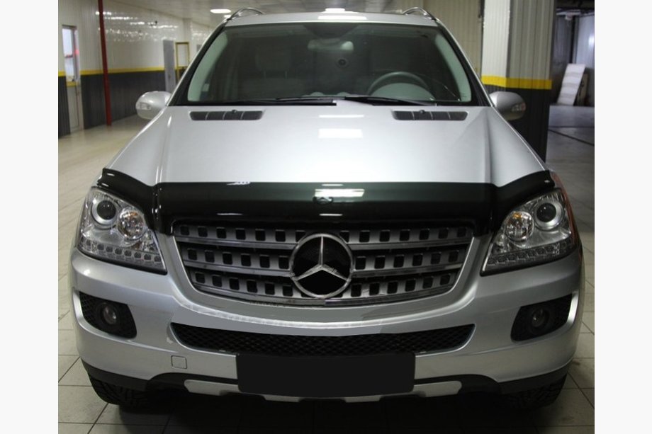 Mercedes ML W164 2005–2011 Deflektor pokrova motorja (SIM) Image