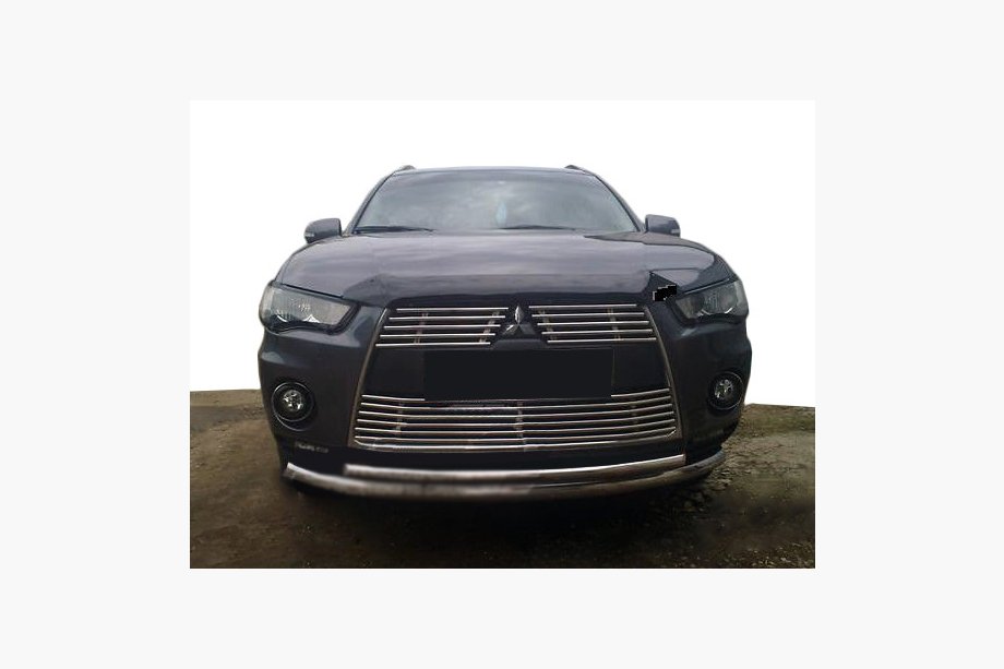 Mitsubishi Outlander 2006–2012 Kratki deflektor pokrova motorja 2009-2012 (SIM) Image