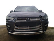 Mitsubishi Outlander 2006–2012 Kratki deflektor pokrova motorja 2009-2012 (SIM) fotografija 1
