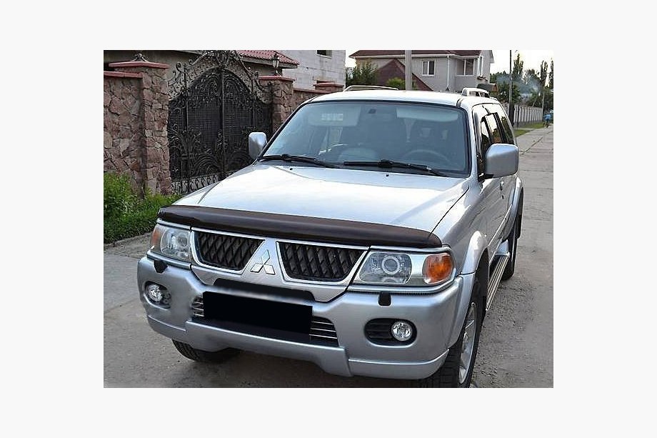 Mitsubishi Pajero Sport 1996–2007 Deflektor pokrova motorja (SIM) Image