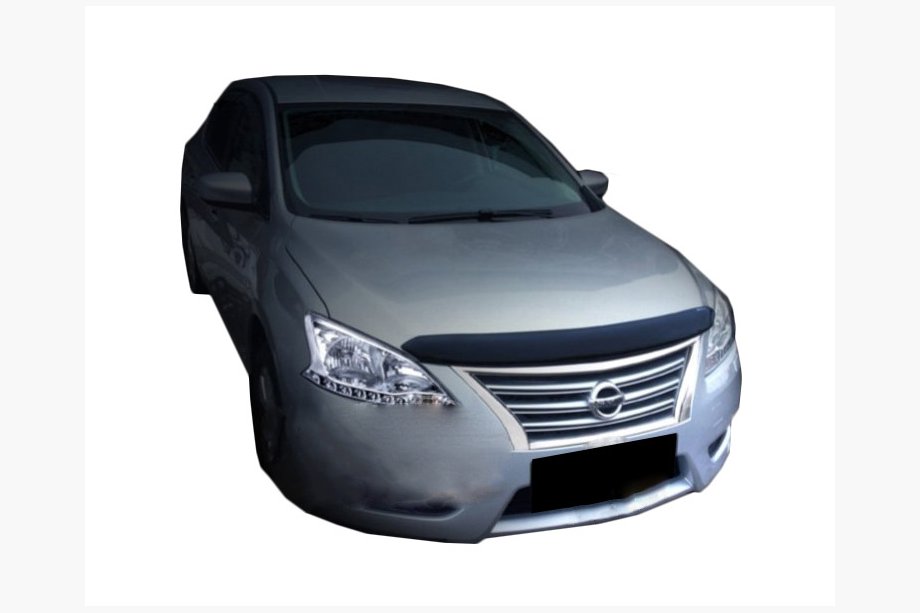 Nissan Sentra 2012–2019 Deflektor pokrova motorja (SIM) Image
