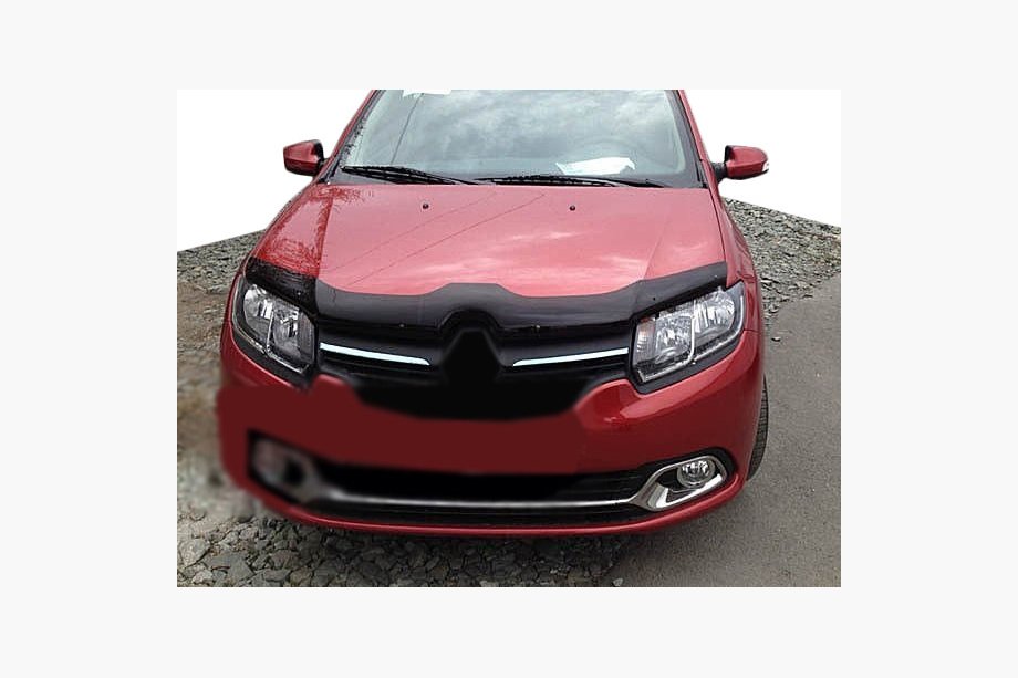 Renault Logan II 2013–2022 Deflektor pokrova motorja (SIM) Image