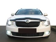 Skoda Superb 2009–2015 Kratki deflektor pokrova motorja 2009-2013 (SIM) fotografija 1