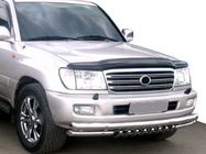 Toyota Land Cruiser 100 1998–2007 Deflektor pokrova motorja z logotipom (SIM) fotografija 1
