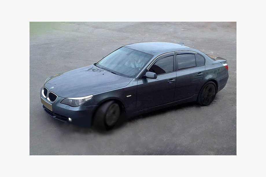 BMW Serija 5 E60/E61 2003–2010 Deflektorji oken (4 kosi, SIM krom) Image