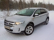 Ford Edge 2014–2024 Deflektorji oken (4 kosi, SIM) fotografija 1