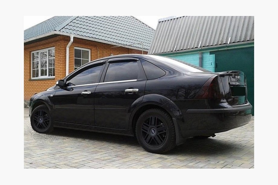 Ford Focus II 2005–2008 Vetrni deflektorji za okna SD/HB (4 kos, SIM) Image