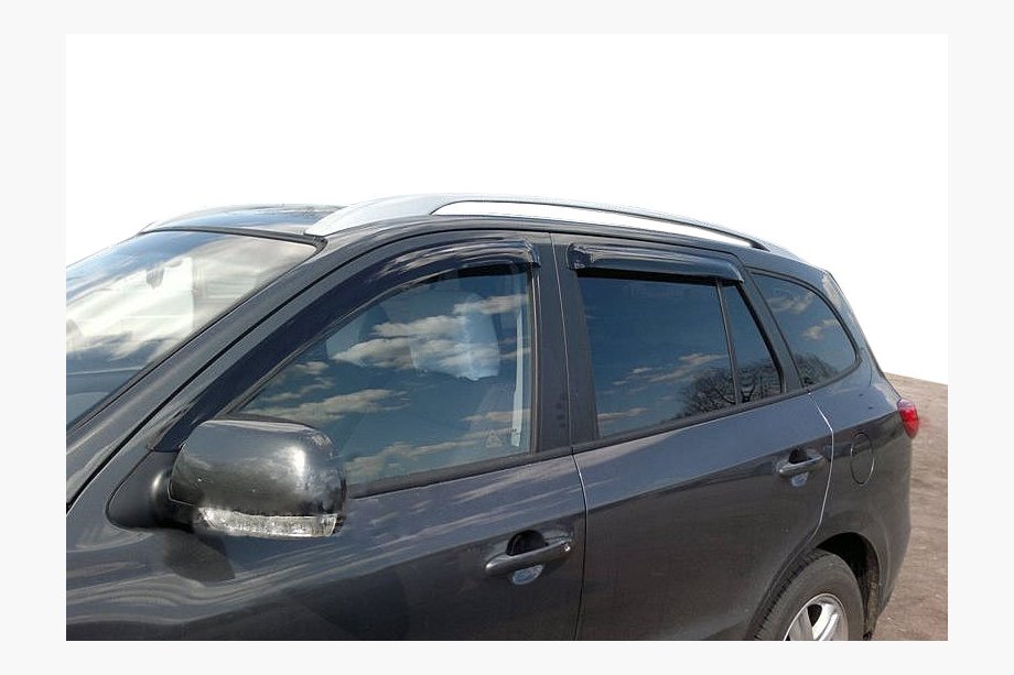 Hyundai Santa Fe 2 2006–2012 Deflektorji oken (4 kosi, SIM) Image