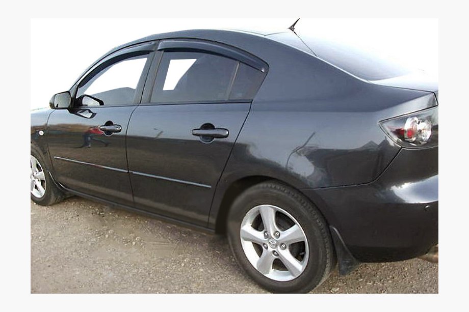 Mazda 3 2003–2009 Okenski vetrniki SD (4 kosi, SIM) Image