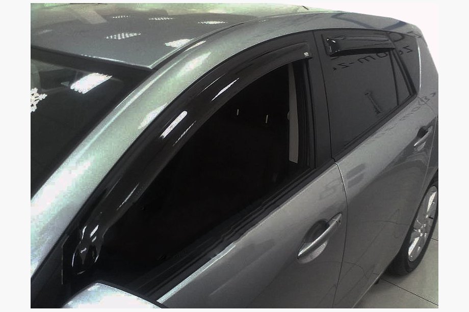 Mazda 3 2009–2013 Vetrniki za okna HB (4 kos, SIM) Image