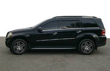Mercedes GL class X164 2006–2012 Deflektorji oken (4 kosi, SIM) fotografija 1