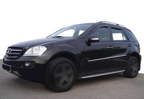 Mercedes ML W164 2005–2011 Deflektorji oken (4 kosi, SIM) fotografija 1