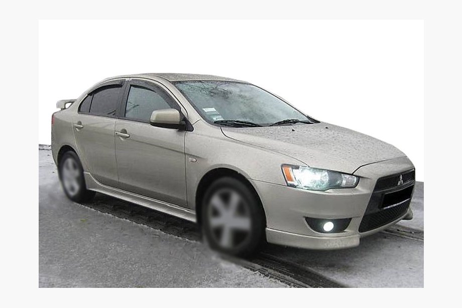 Mitsubishi Lancer X 2008– Deflektorji oken (4 kosi, SIM) Image