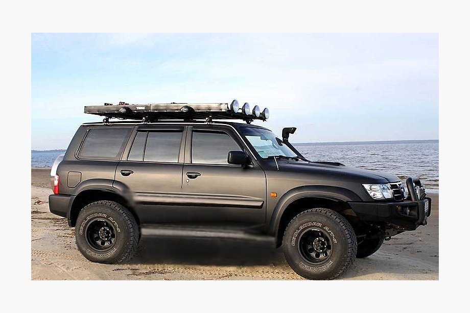 Nissan Patrol Y61 1997–2011 Deflektorji oken (4 kosi, SIM) Image