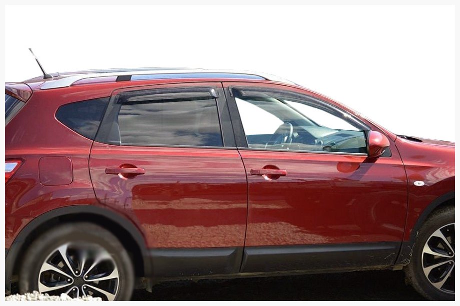 Nissan Qashqai 2010–2014 Deflektorji oken (4 kosi, SIM) Image