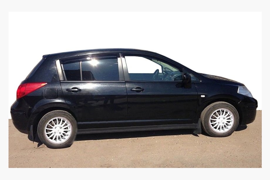 Nissan Tiida 2004–2011 Vetrni deflektorji za okna HB (4 kosi, ANV) Image