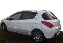 Peugeot 308 2007–2013 Deflektorji oken (4 kosi, SIM) fotografija 1