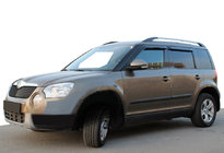 Skoda Yeti 2009–2017 Deflektorji oken (4 kosi, SIM) fotografija 1