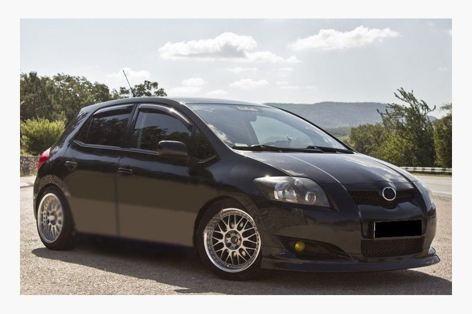 Toyota Auris 2007–2012 Deflektorji oken (4 kosi, SIM) Image