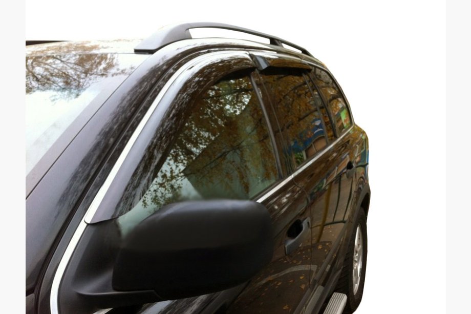 Volvo XC90 2002–2014 Kromirani deflektorji oken (4 kosi, SIM) Image