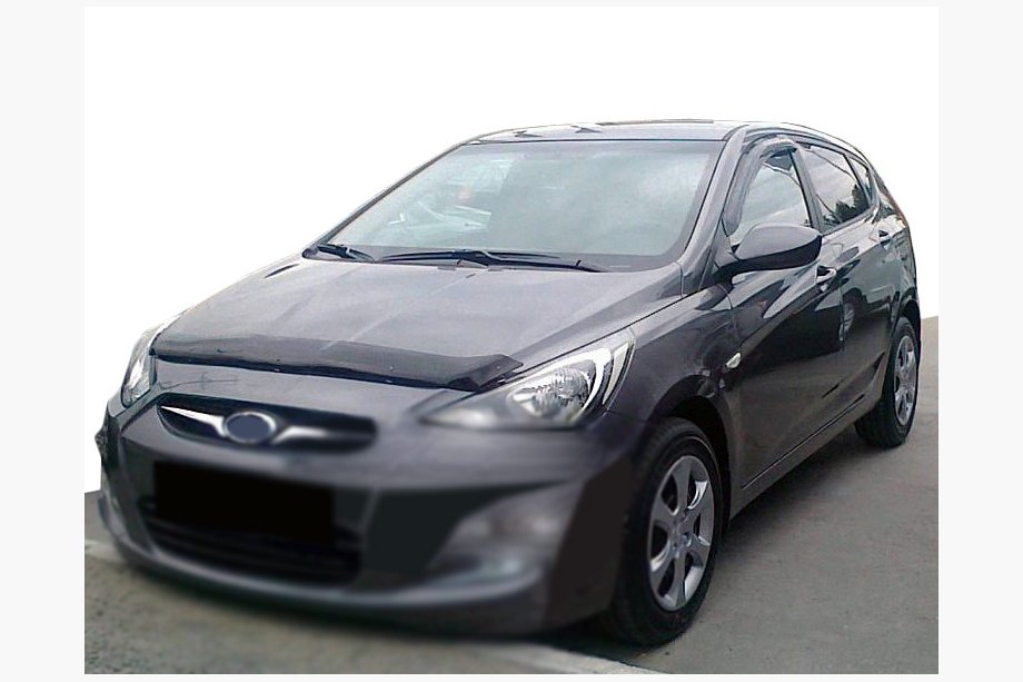 Hyundai Accent 2011–2017 Deflektor pokrova motorja 2010-2014 (SIM) Image