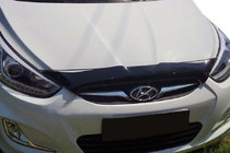 Hyundai Accent 2011–2017 Kratki deflektor pokrova motorja 2010-2014 (SIM) fotografija 1