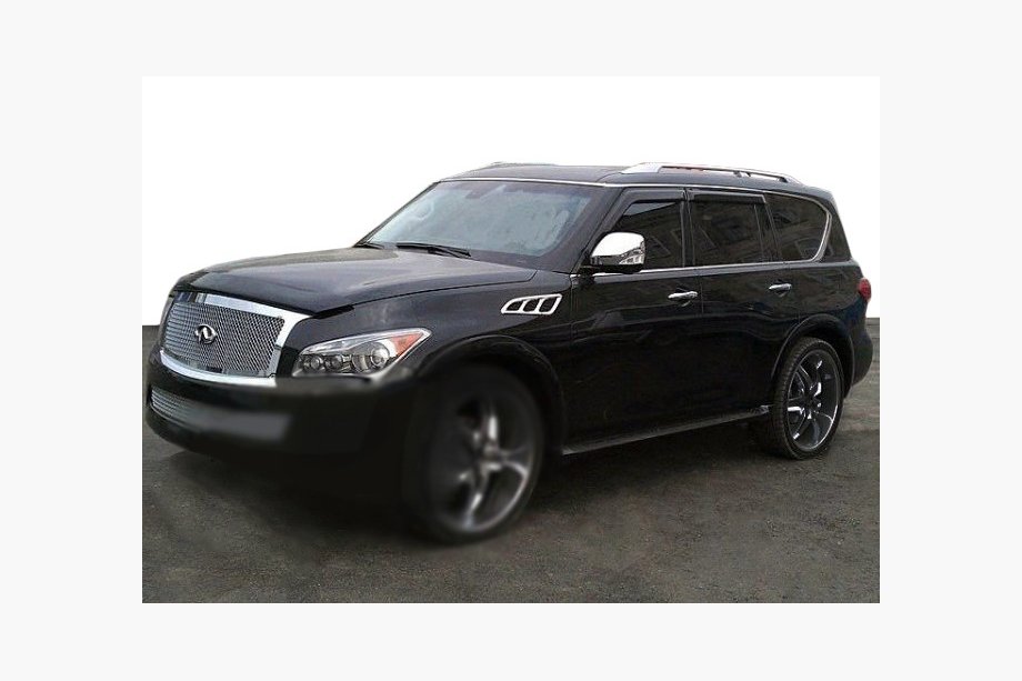 Infiniti QX80 2013–2024 Deflektor pokrova motorja (SIM) Image