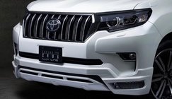 Toyota Land Cruiser Prado 150 2009–2023 Sprednja maska 2017↗ LED (Zeus Silver) fotografija 2