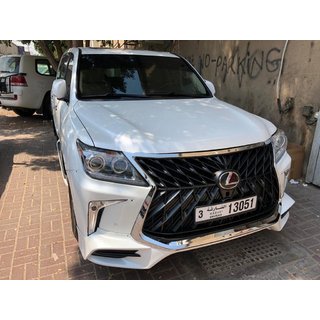 Sprednji odbijač za 2008-2015 v facelift stilu (za lakiranje) Lexus LX570/450d 2008–2022 fotografija 2