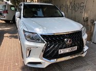 Lexus LX570/450d 2008–2022 Sprednji odbijač za 2008-2015 v facelift stilu (za lakiranje) fotografija 2