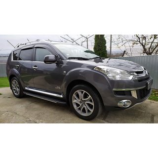 Stranske stopnice Bosphorus Grey (2 kos., aluminij) Citroen C-Crosser 2007–2013 fotografija 2