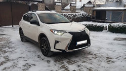 Toyota Rav 4 2013–2018 Komplet karoserijskega body kita Lexus-TRD fotografija 1