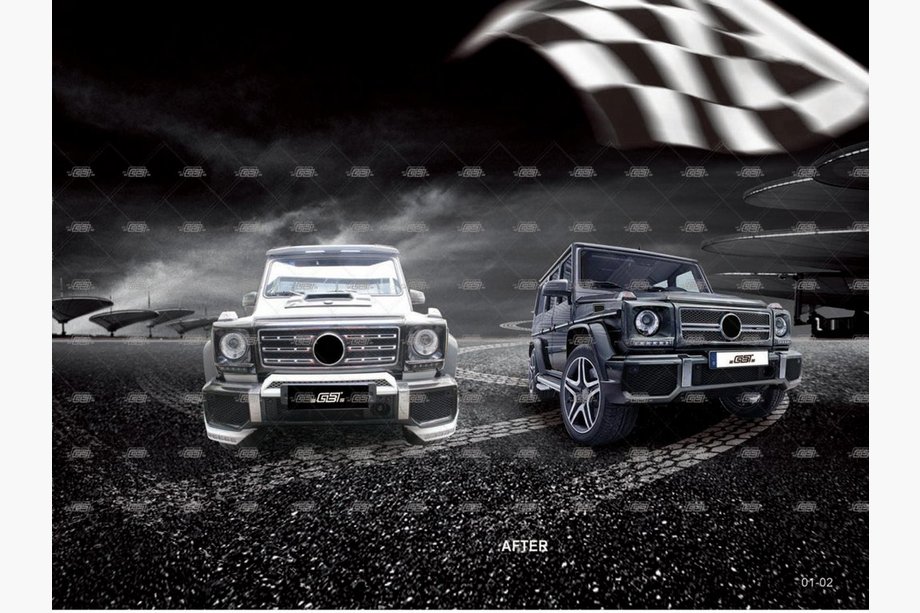 Mercedes G razred W463 1990–2018 Body kit komplet (po naročilu iz kataloga) Image