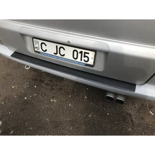 Obloga zadnjega odbijača DDU-mat (ABS) fotografija 1