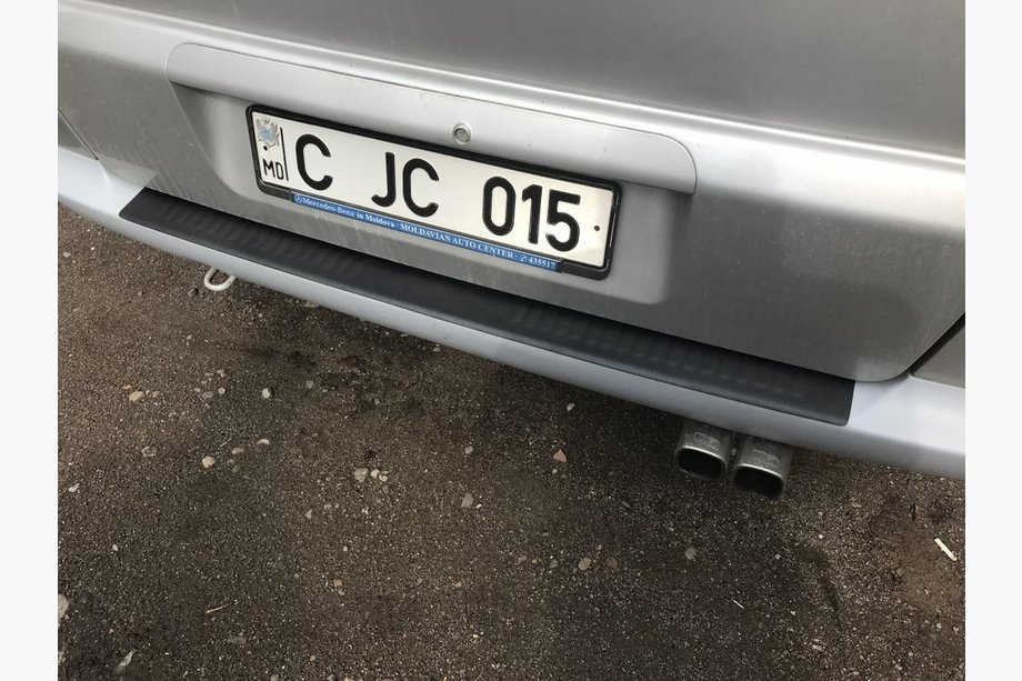 Mercedes Vito W638 1996–2003 Obloga zadnjega odbijača DDU-mat (ABS) Fotografija 1
