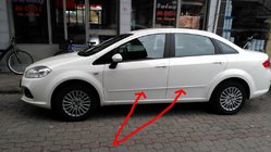 Fiat Linea 2006–2018 Plastične letve vrat (komplet) fotografija 1