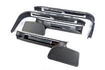 Toyota Land Cruiser 200 2007–2021 Plastične obloge pragov z osvetlitvijo (črne) fotografija 1