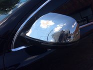 Audi Q7 2005–2015 Kromirani pokrovi ogledal (2 kosa, nerjavno jeklo) OmsaLine, nerjaveče jeklo fotografija 1