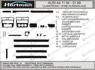 Audi A4 B5 1994–2001 Tuning notranjosti (Hartman) fotografija 1
