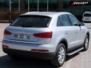 Audi Q3 2011–2019 Stranske stopnice BlackLine (2 kosa, aluminij) fotografija 1