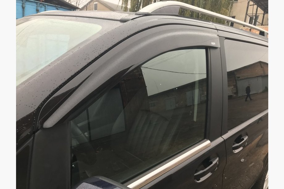 Mercedes Vito/V-razred W447 2014– Vetrni deflektorji za okna (2 kos, Niken) Image