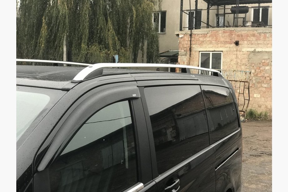 Mercedes Vito/V-razred W447 2014– Strešne sani Skyport (sive) Srednja medosna razdalja (Long) Image