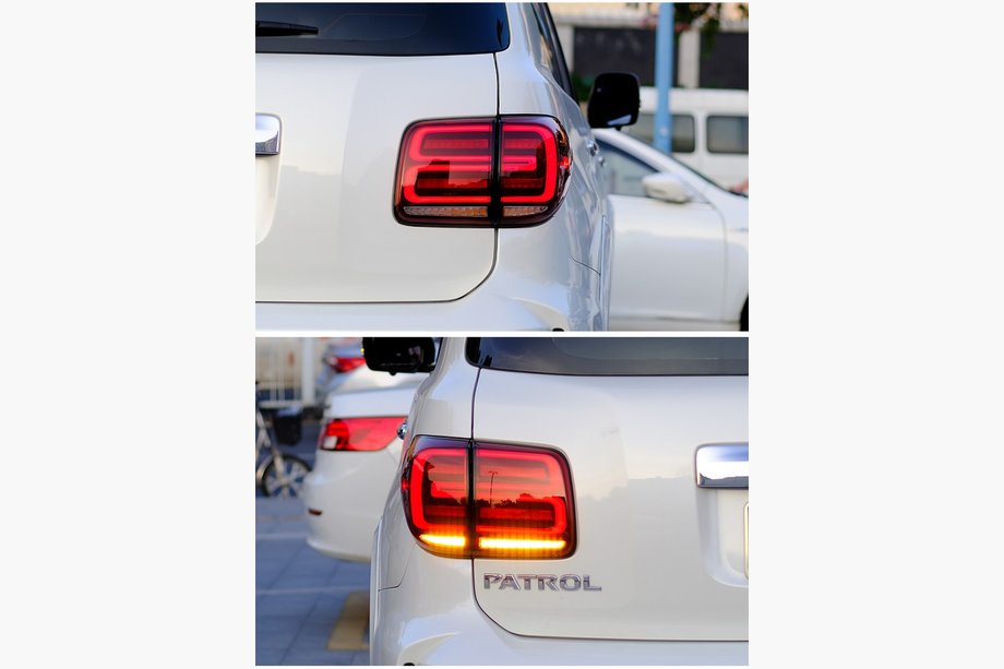 Nissan Patrol Y62 2010–2024 Zadnje LED luči (RED-Sequential) Fotografija 2