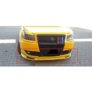 Sprednji spodnji lip spojler (za lakiranje) Fiat Doblo I 2005–2010 fotografija 1