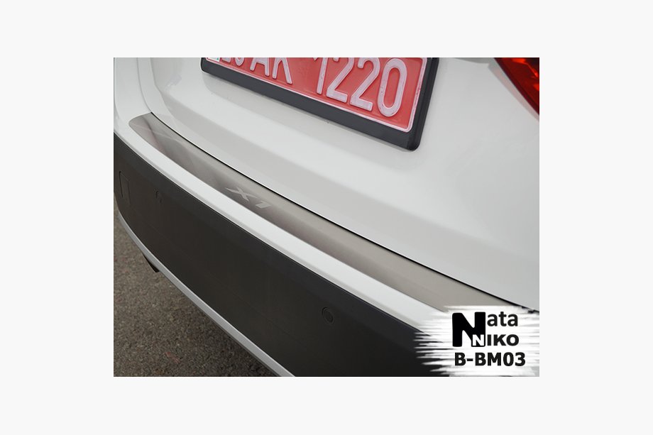 BMW X1 E84 2009–2015 Natanika zaščitna letev zadnjega odbijača (nerjavno jeklo) Image