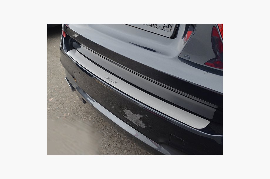 BMW X3 E83 2003–2010 Nerjaveča obloga zadnjega odbijača Nataniko (2006-2010, nerjaveče jeklo) Image