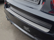 BMW X3 E83 2003–2010 Nerjaveča obloga zadnjega odbijača Nataniko (2006-2010, nerjaveče jeklo) fotografija 1