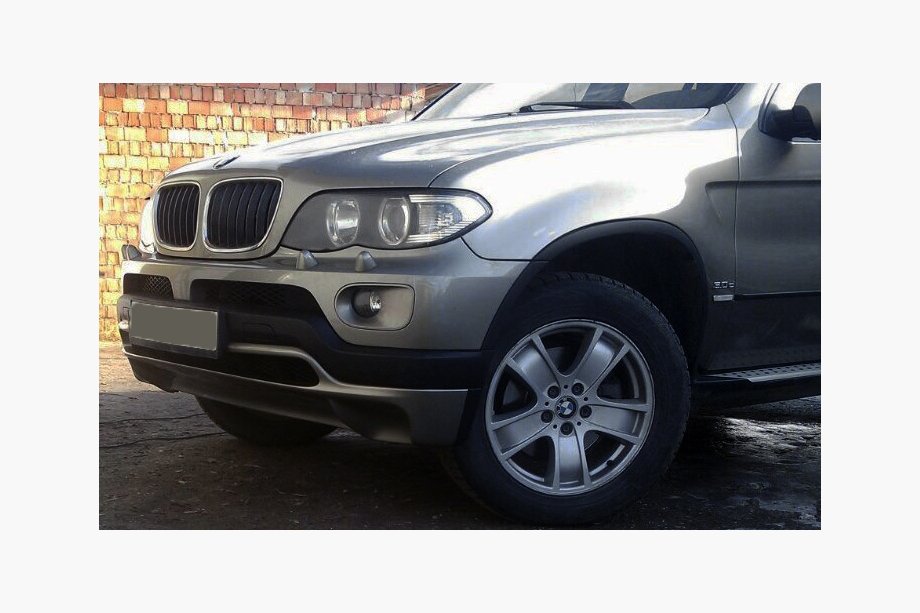 BMW X5 E53 1999–2006 Sprednji lip spojler odbijača (2003-2006, za lakiranje) Image